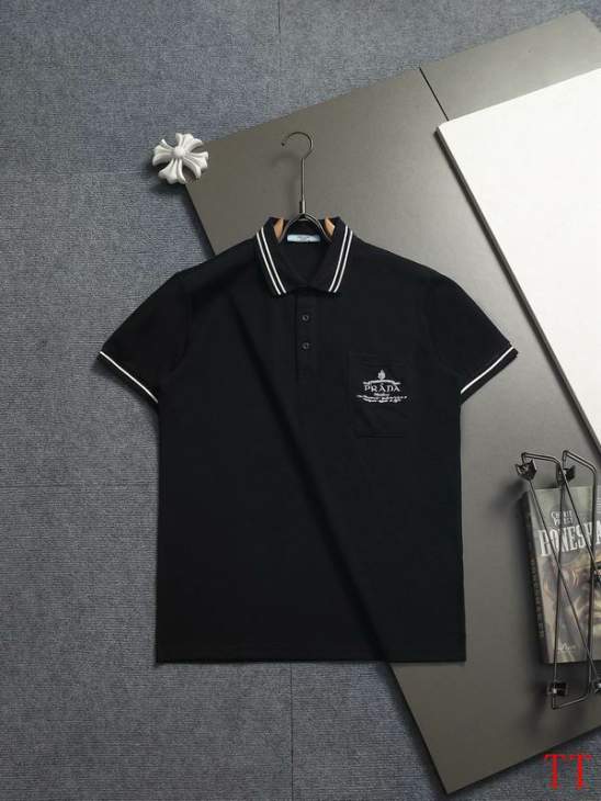 Picture of Prada Polo Shirts Short _SKUPradaM-3XL20tr38225778